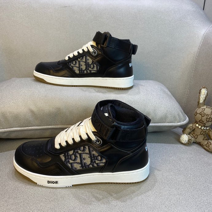 Christian Dior B27 BLACK HIGH-TOP SNEAKER