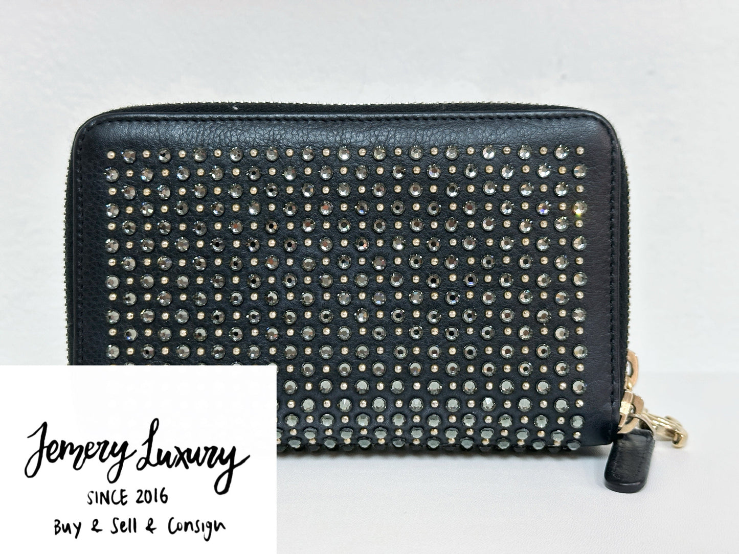 Chanel Pre-Owned 2014-2015 Studded Zipped Women Wallet