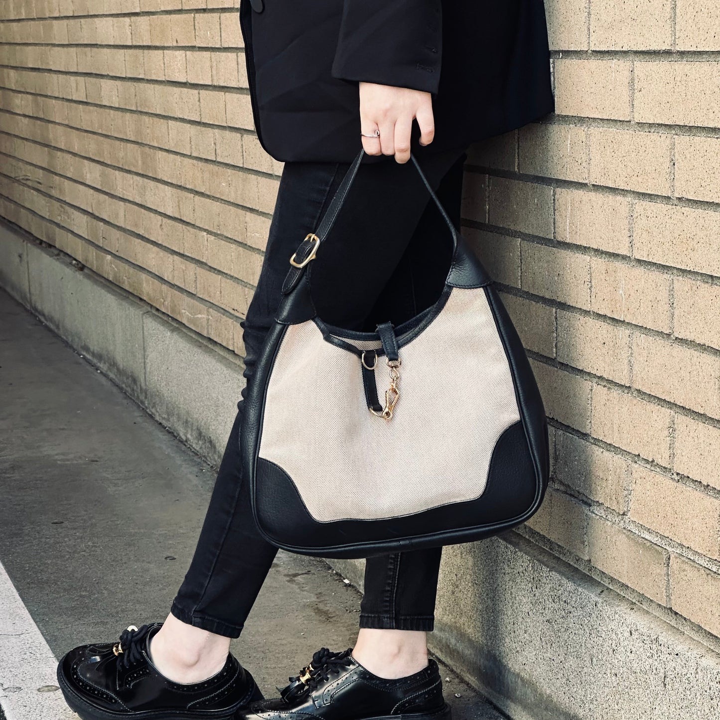 Hermes Toile H Trim Bag TWS