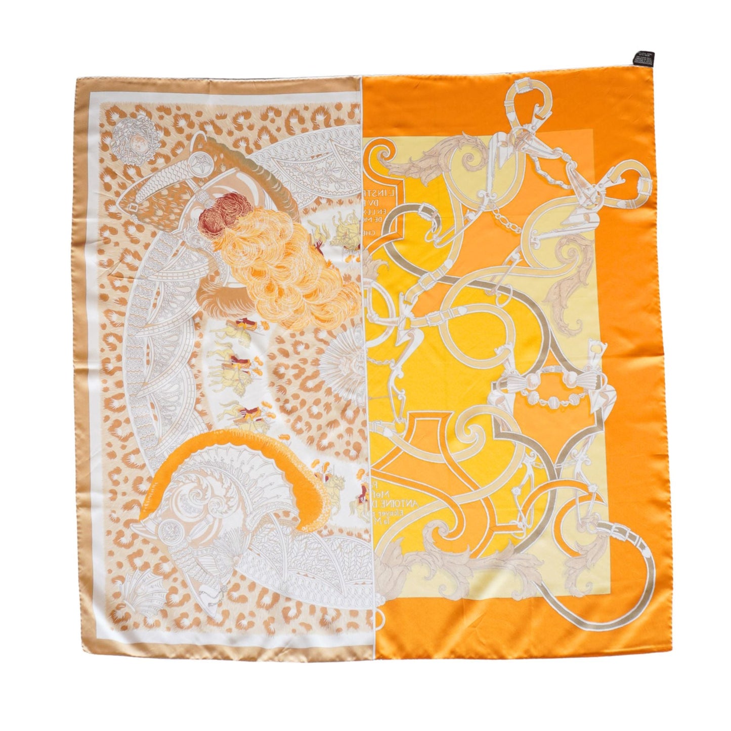 Hermes 'Plumets Du Roy' Scarf