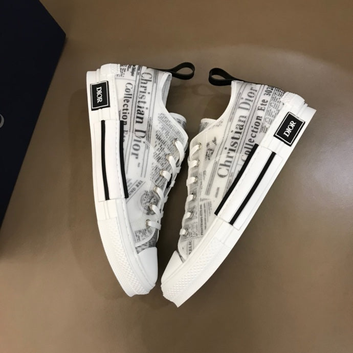 Christian Dior B23 Newspaper LOW-TOP SNEAKER