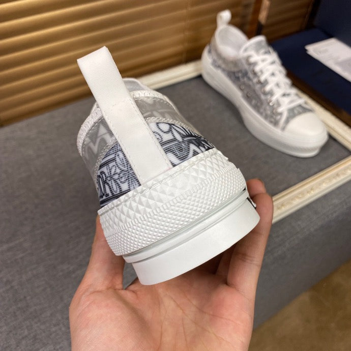 Christian Dior B23 White and Black LOW-TOP SNEAKER