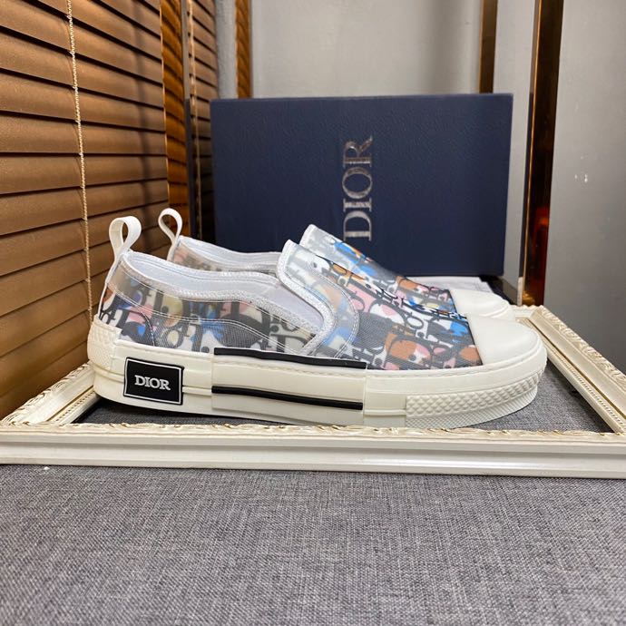 Christian Dior B23 Slip MultiColor And White LOW-TOP SNEAKER