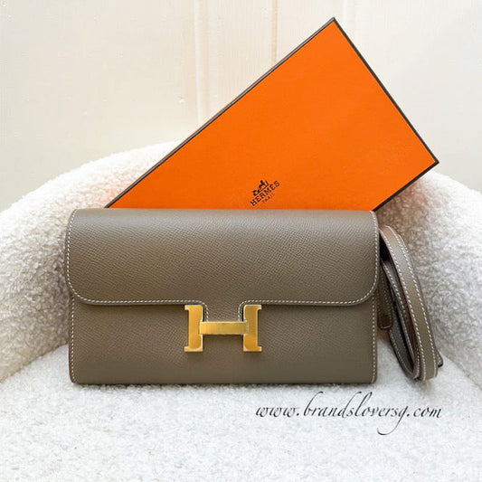 Hermes Constance To Go in Etoupe Epsom Leather and GHW