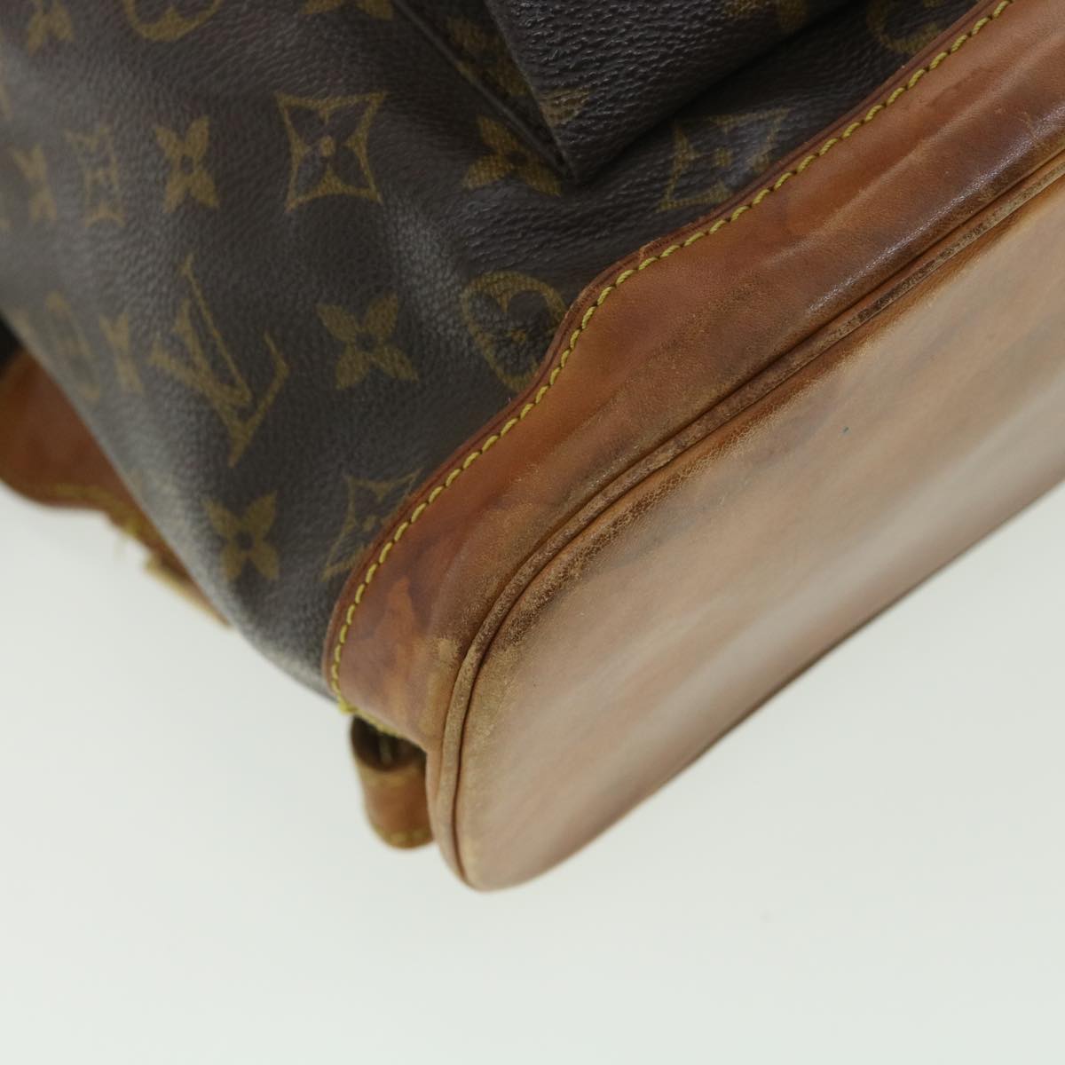 LOUIS VUITTON Monogram Montsouris GM Backpack M51135 LV Auth 34113
