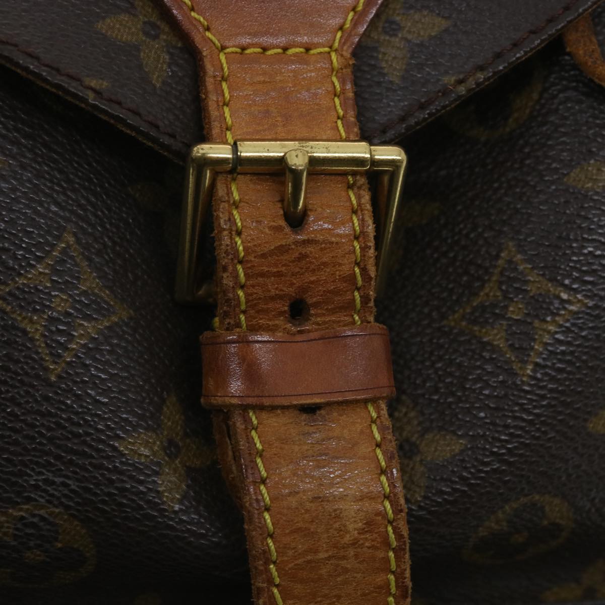 LOUIS VUITTON Monogram Montsouris GM Backpack M51135 LV Auth 34113