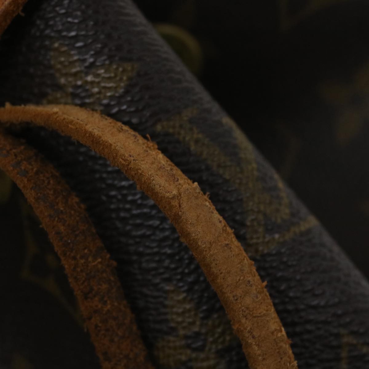 LOUIS VUITTON Monogram Montsouris GM Backpack M51135 LV Auth 34113