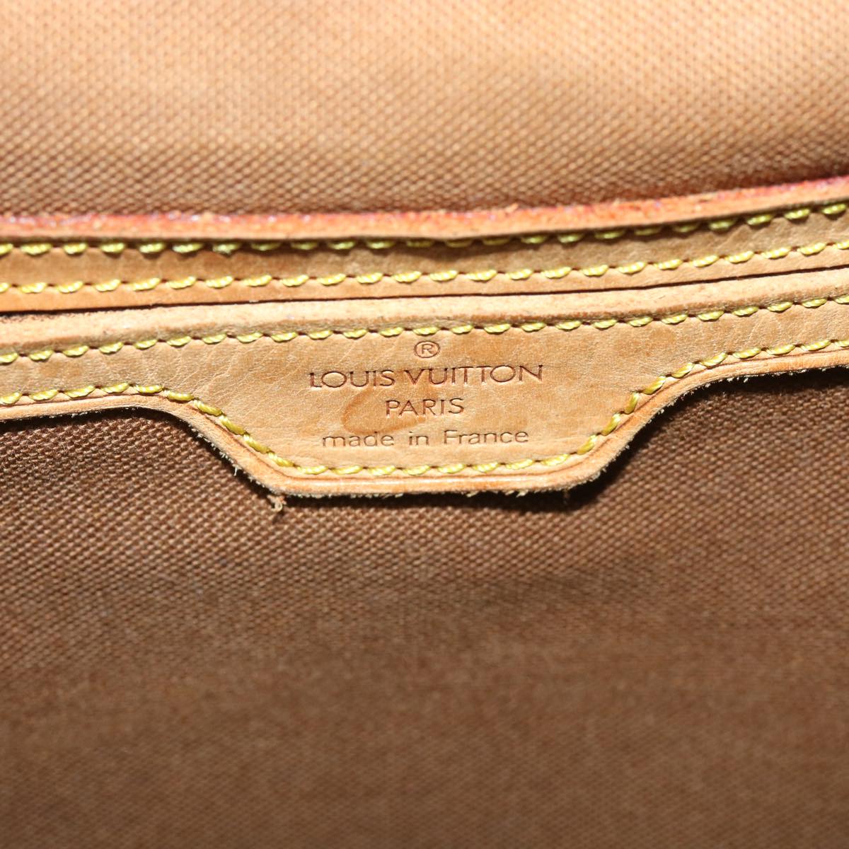 LOUIS VUITTON Monogram Montsouris GM Backpack M51135 LV Auth 34113