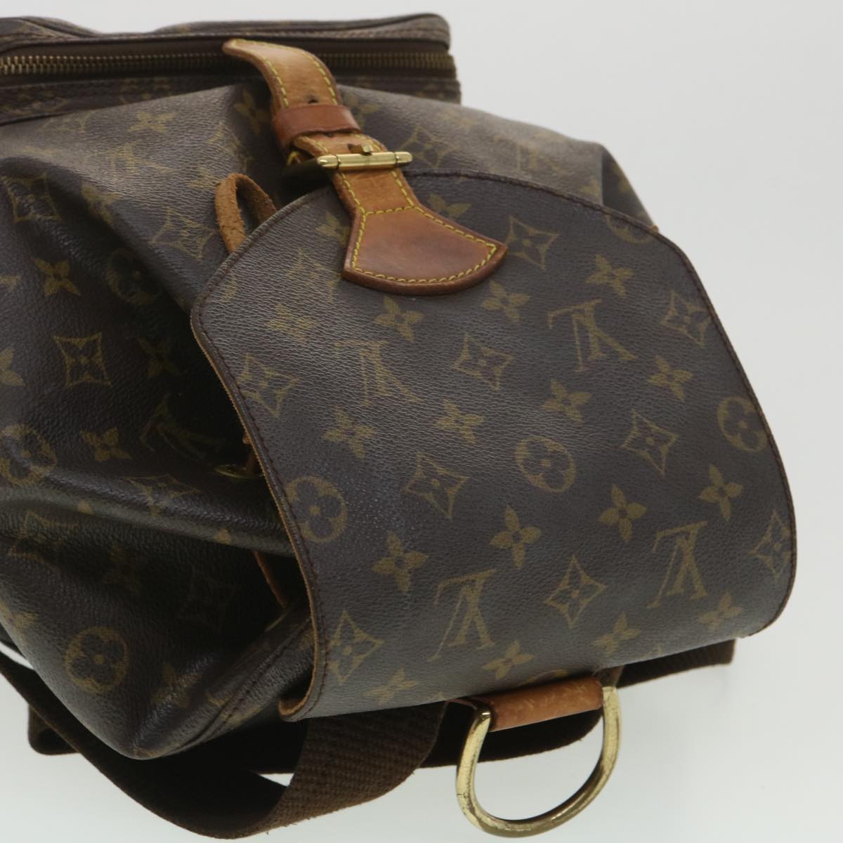 LOUIS VUITTON Monogram Montsouris GM Backpack M51135 LV Auth 34113
