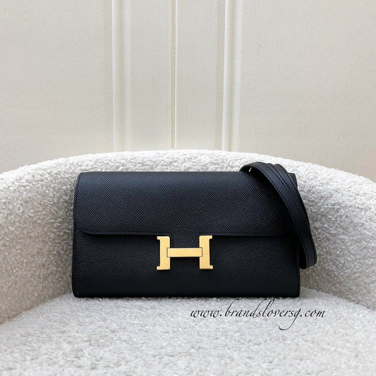 Hermes Constance to Go WOC in Noir Black Epsom Leather and GHW