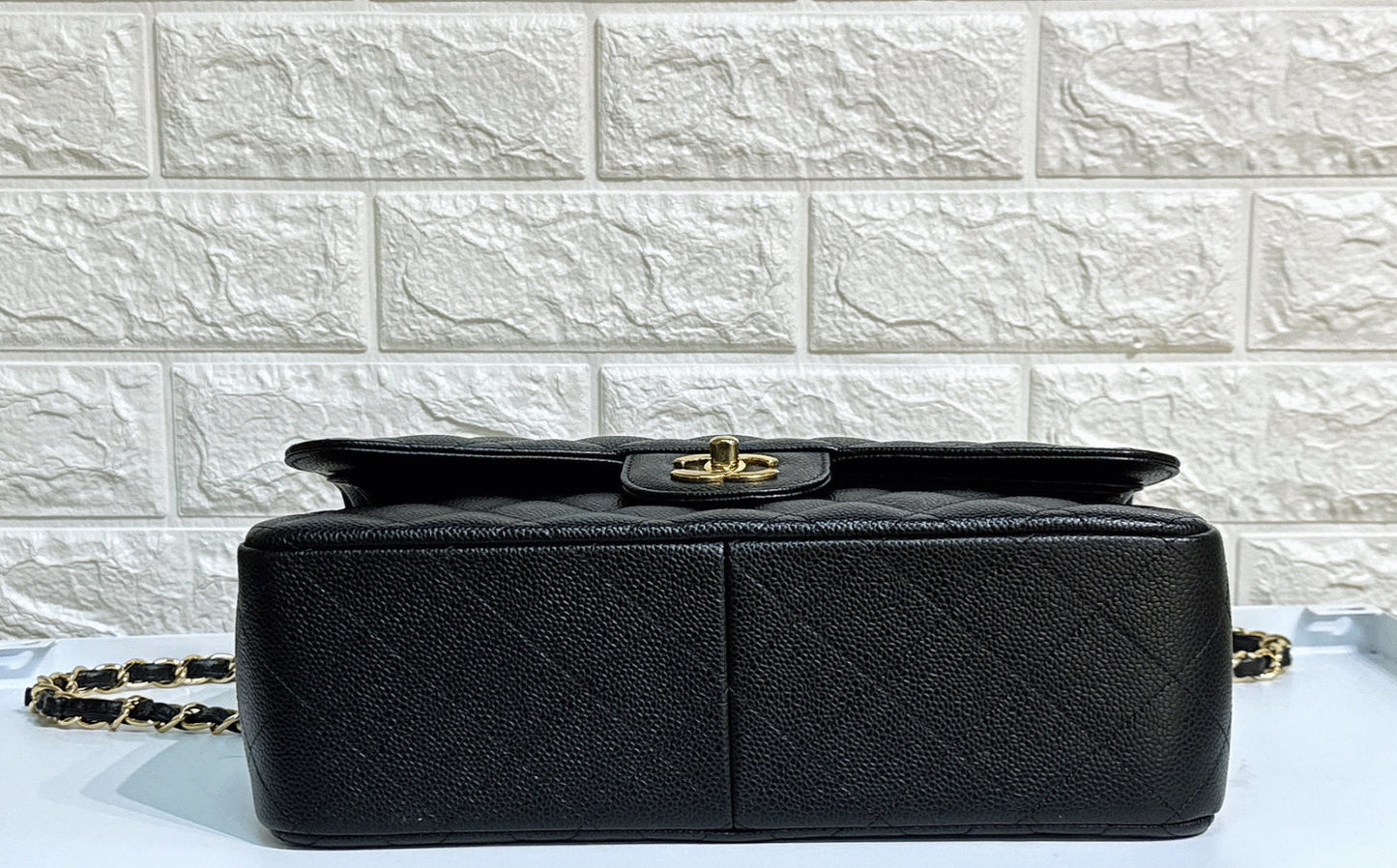 Chanel Jumbo Classic Double Flap Bag Black Caviar GHW