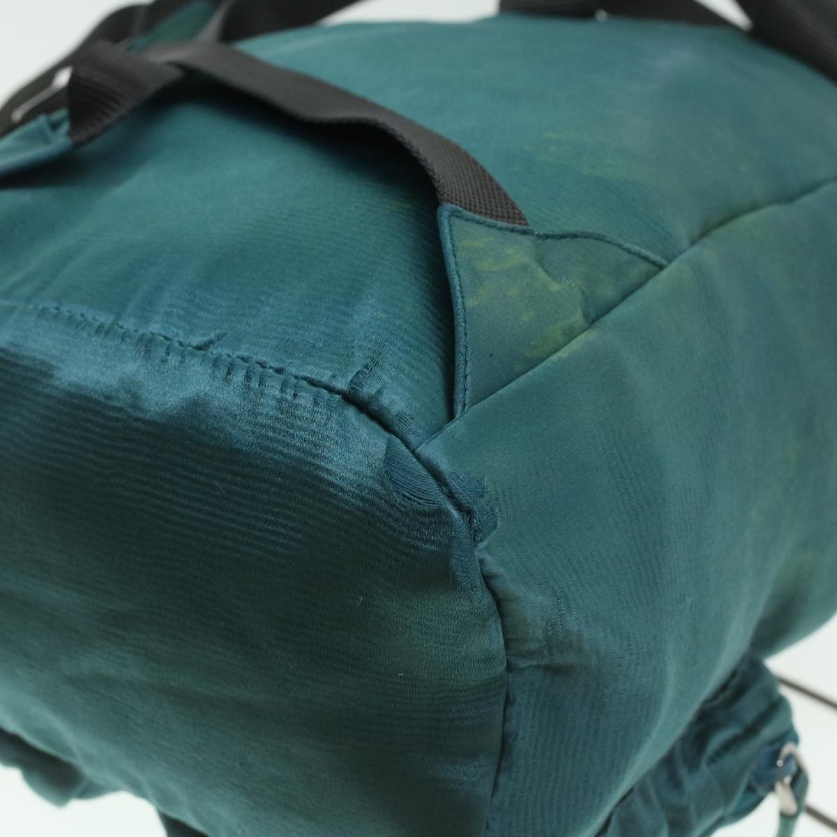 PRADA Backpack Wool Light Blue 38035