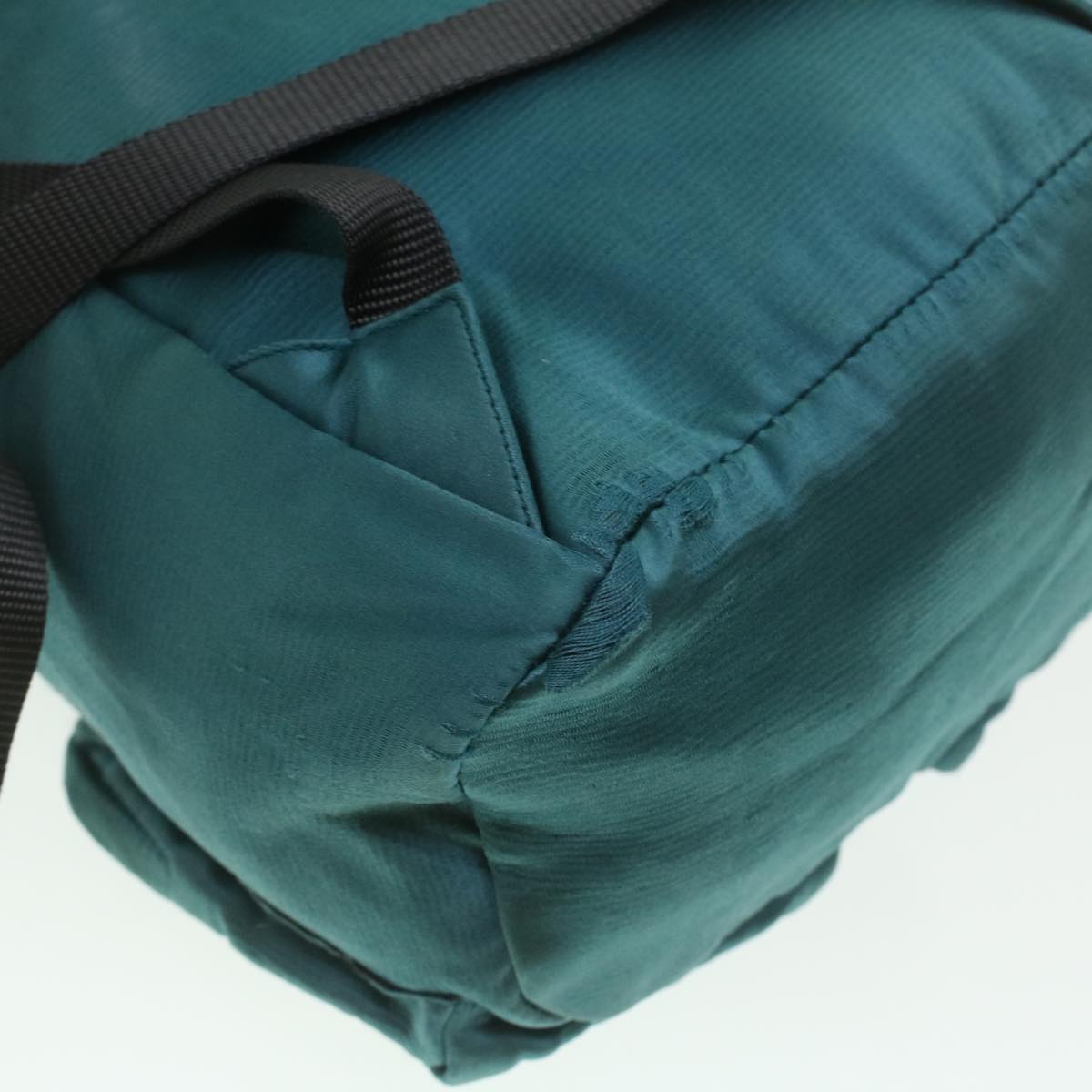 PRADA Backpack Wool Light Blue 38035