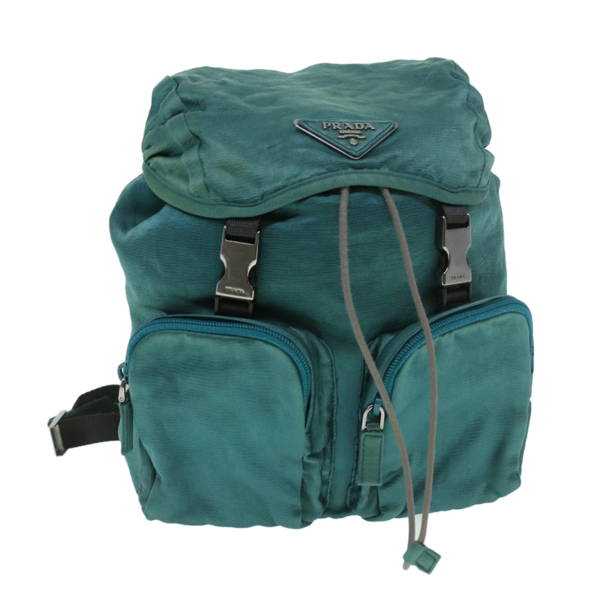 PRADA Backpack Wool Light Blue 38035