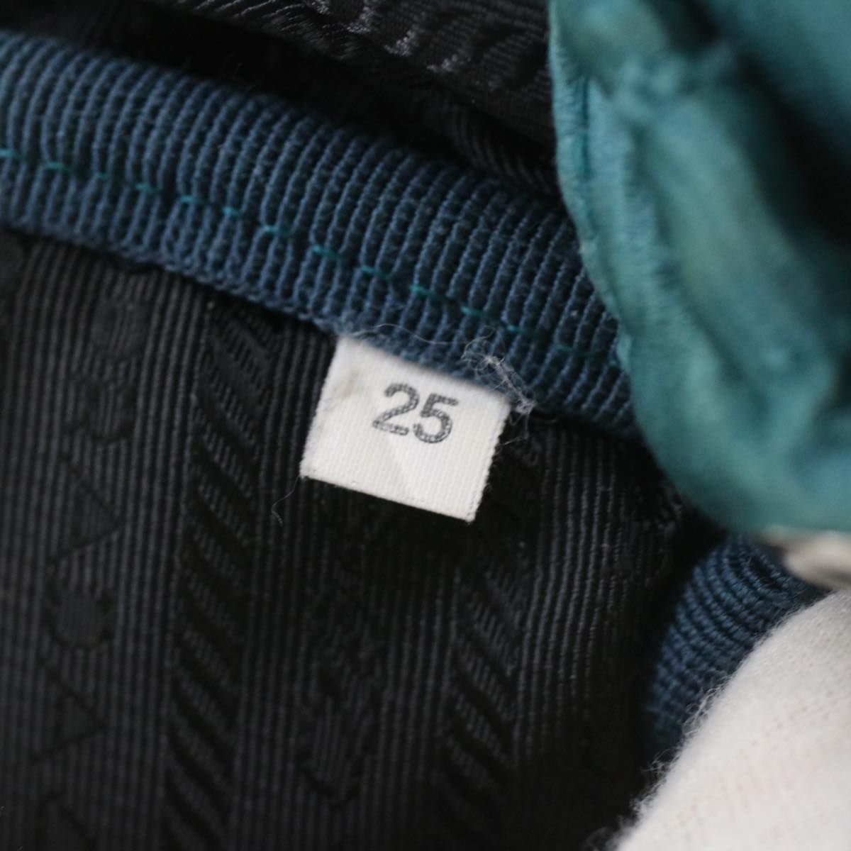 PRADA Backpack Wool Light Blue 38035