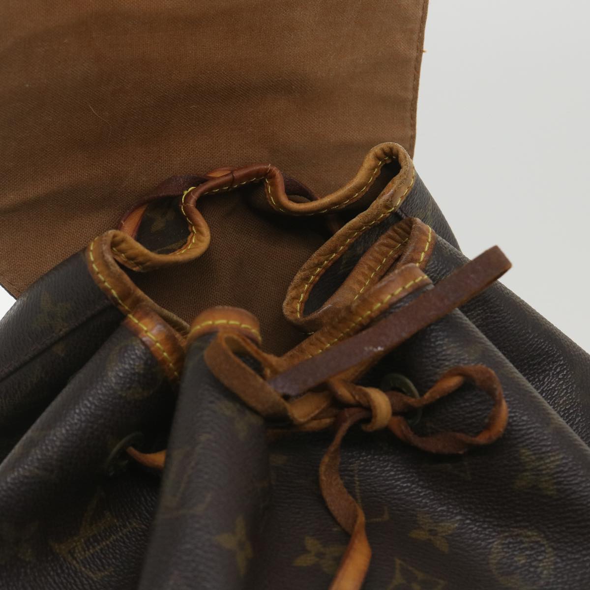 LOUIS VUITTON Monogram Montsouris GM Backpack M51135 LV Auth 38161