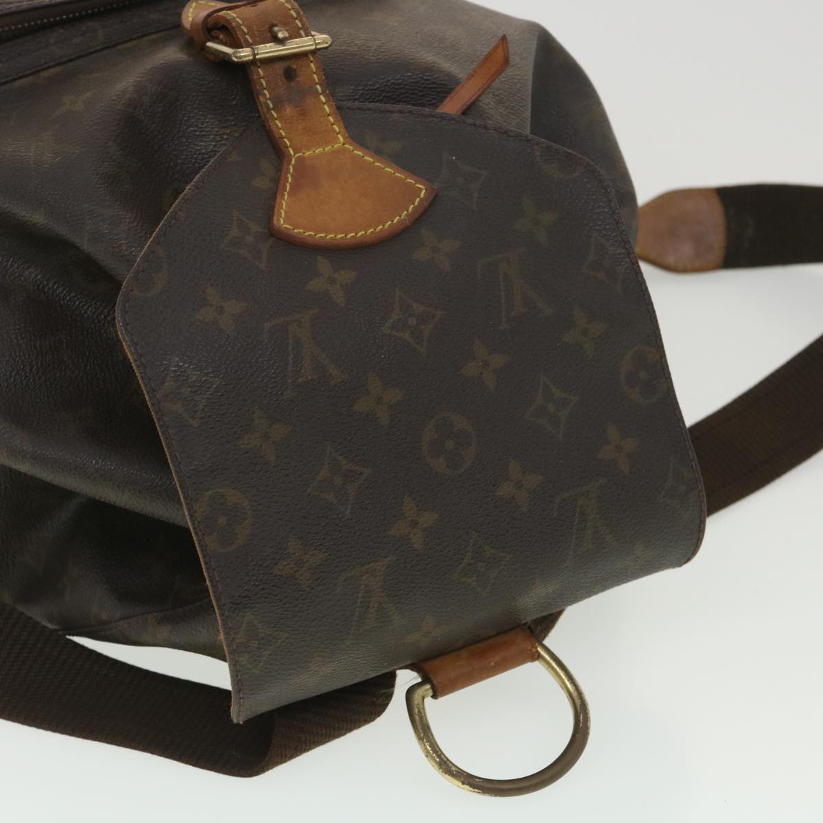 LOUIS VUITTON Monogram Montsouris GM Backpack M51135 LV Auth 38161