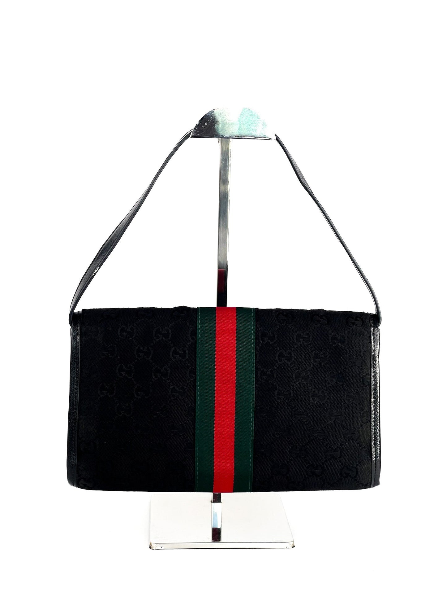 Gucci Vintage Horsebit GG Canvas Web