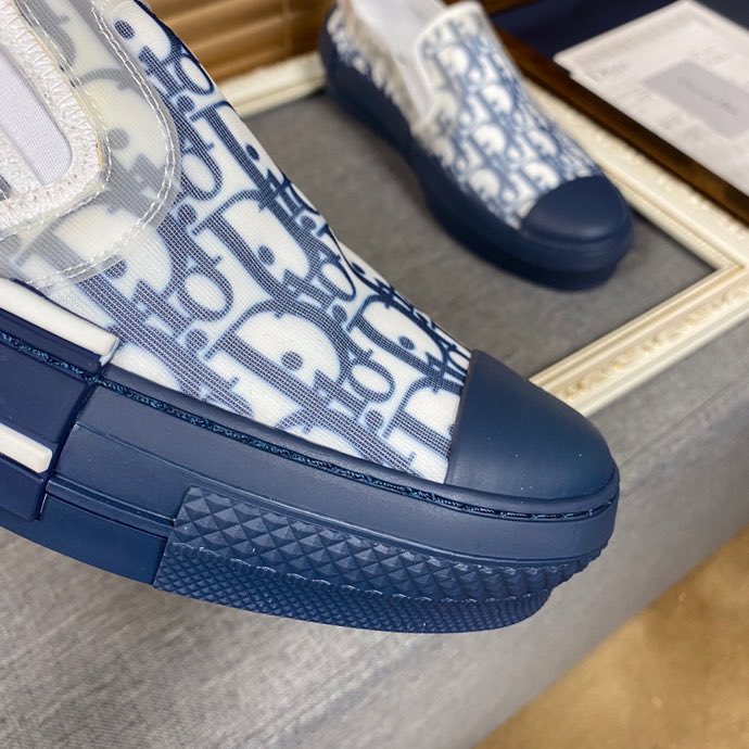 Christian Dior B23 Slip Blue LOW-TOP SNEAKER