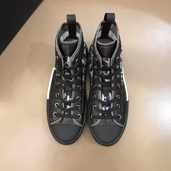 Christian Dior B23 Black HIGH-TOP SNEAKER