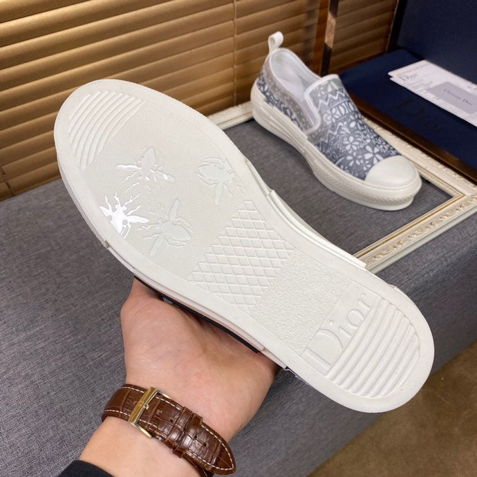 Christian Dior B23 Slip Blue And White LOW-TOP SNEAKER