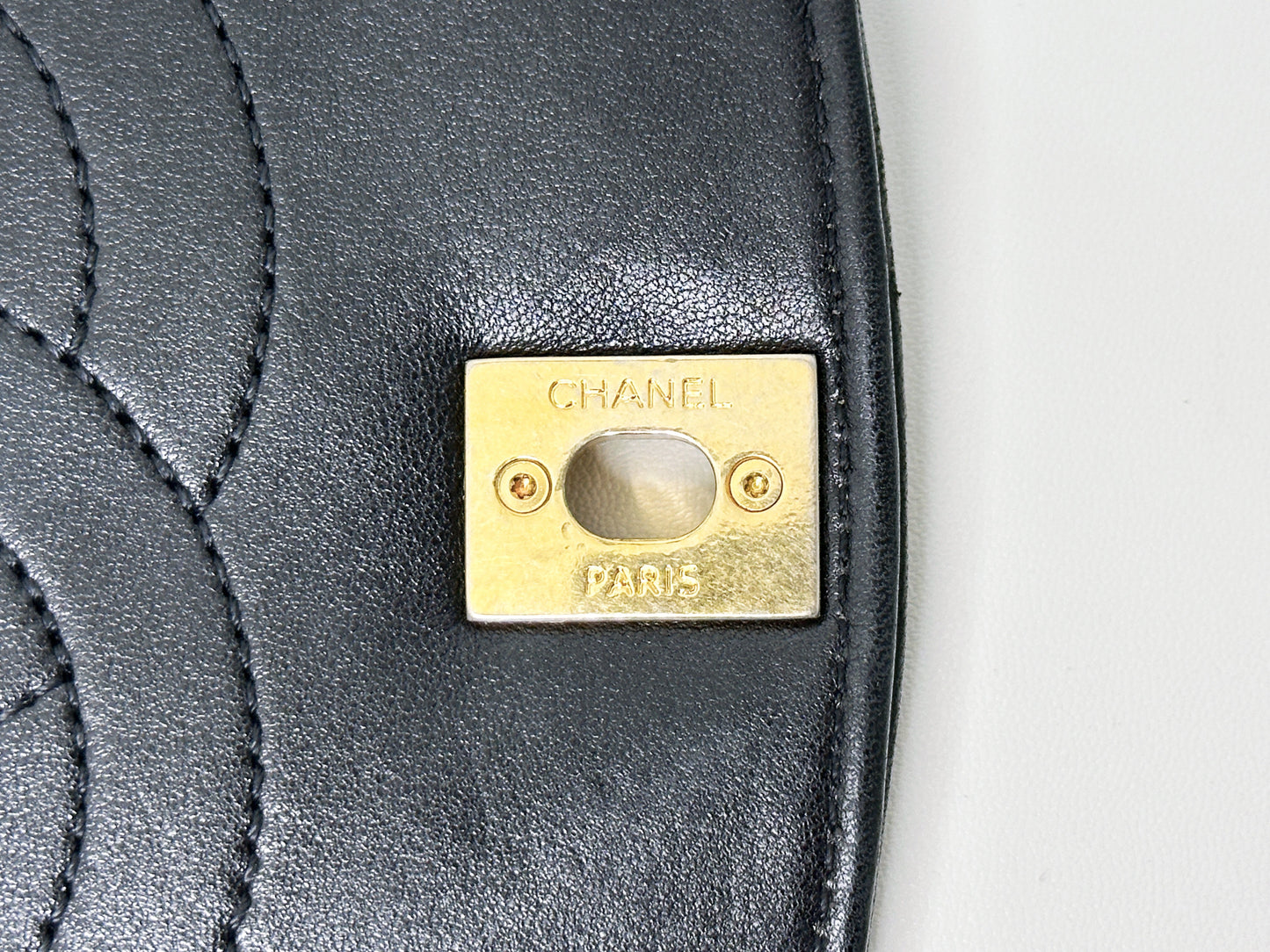 Chanel Small Diana Flap Black Lambskin GHW 2073 holo