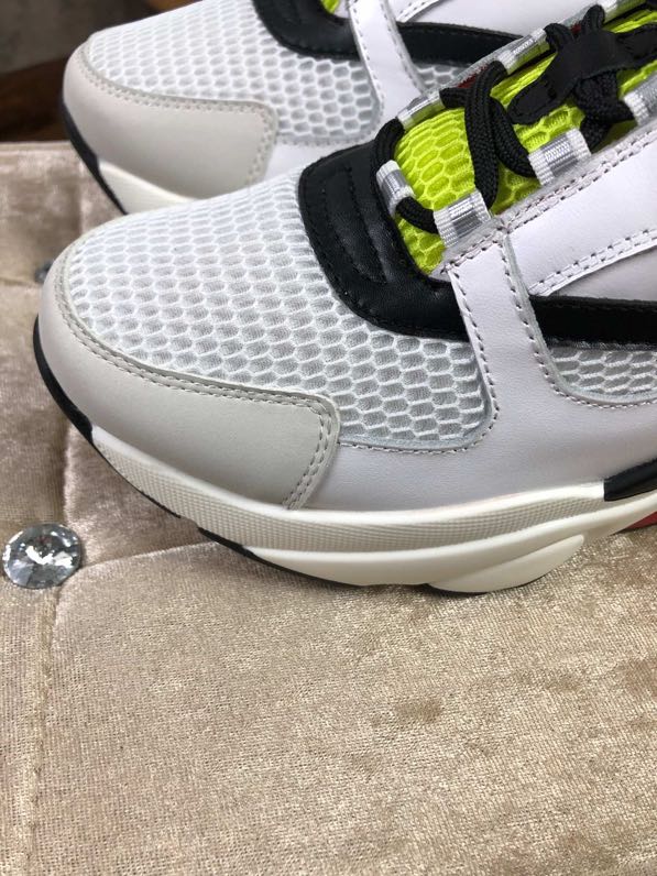 Christian Dior B22 White And Yellow Sneaker
