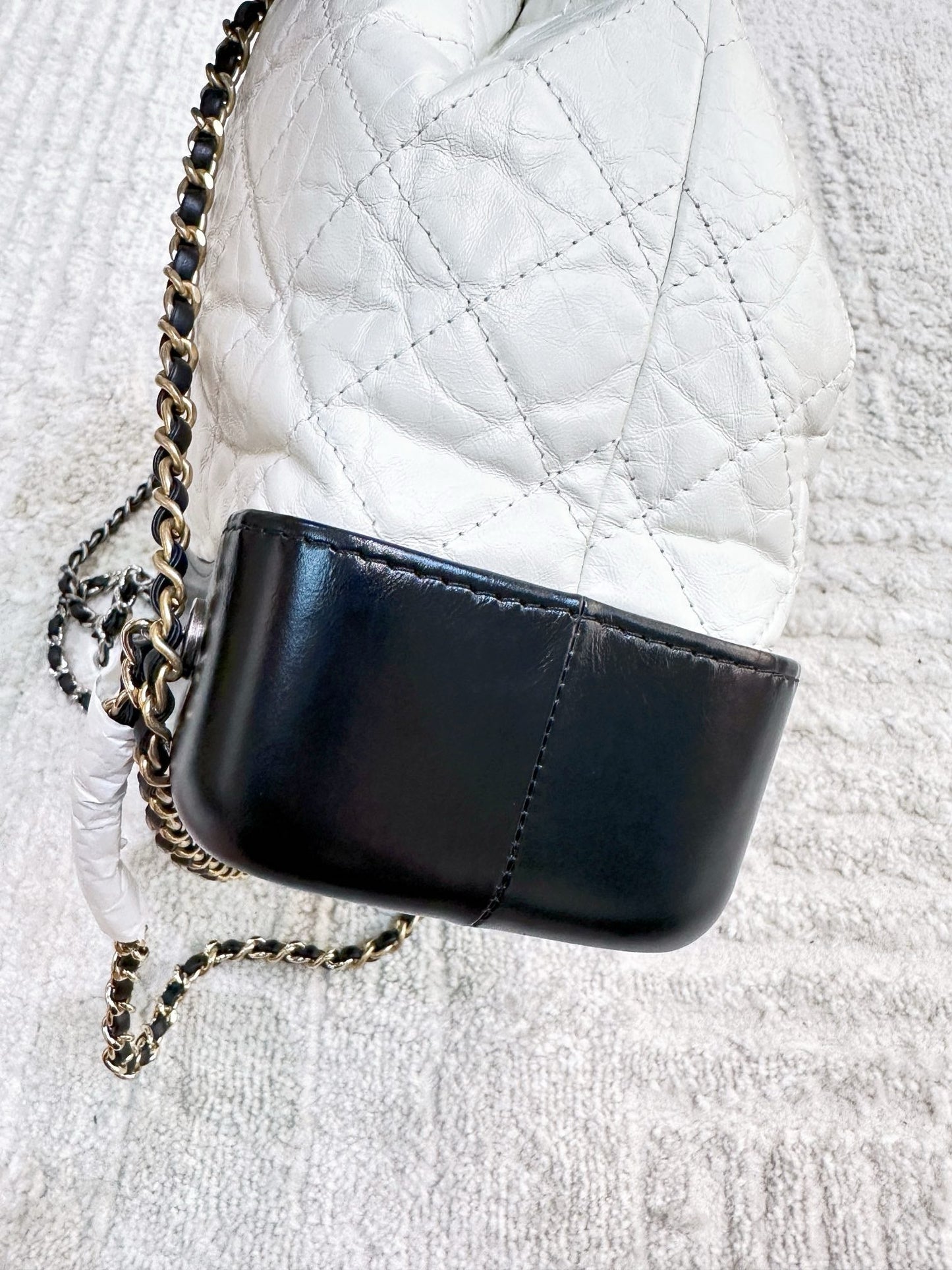 CHANEL Gabrielle Small Backpack White