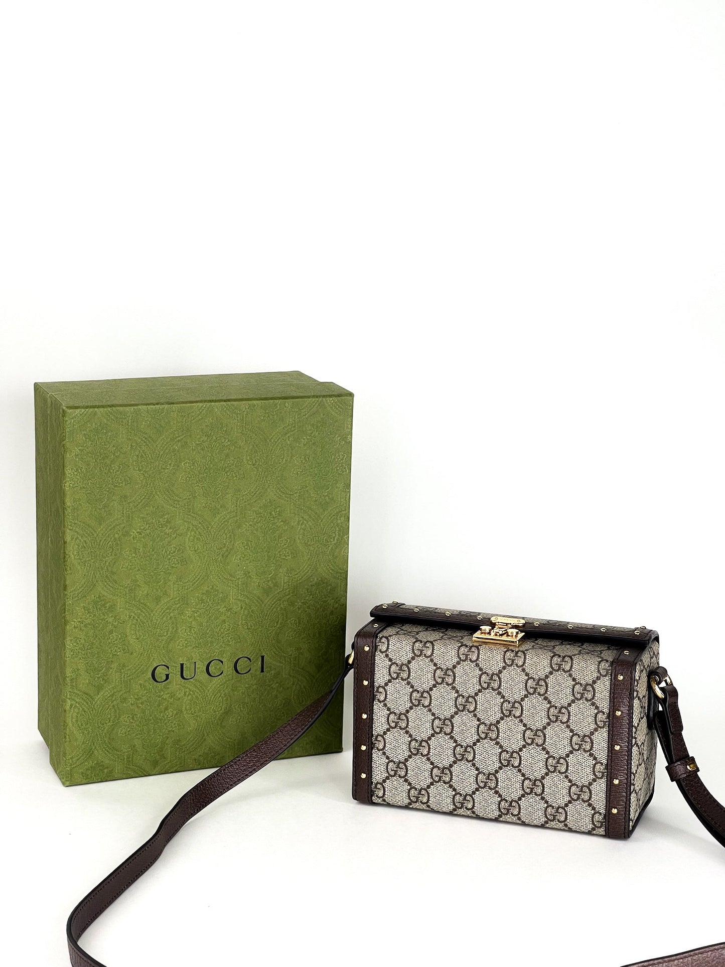 Gucci GG Supreme Trunk Bag