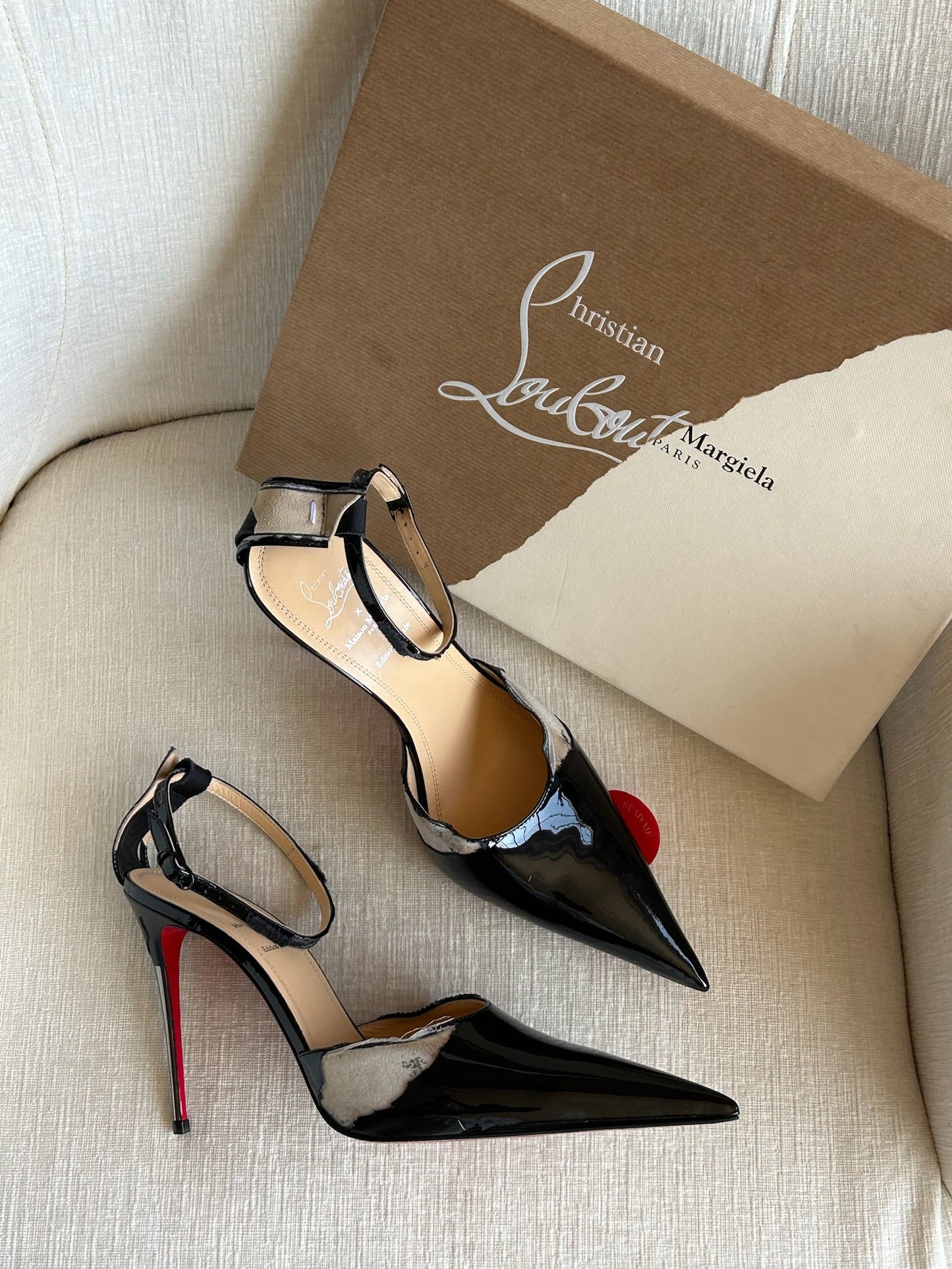 Christian Louboutin x Margiela 'Bilougiela 25' Heels - Women's 38.5