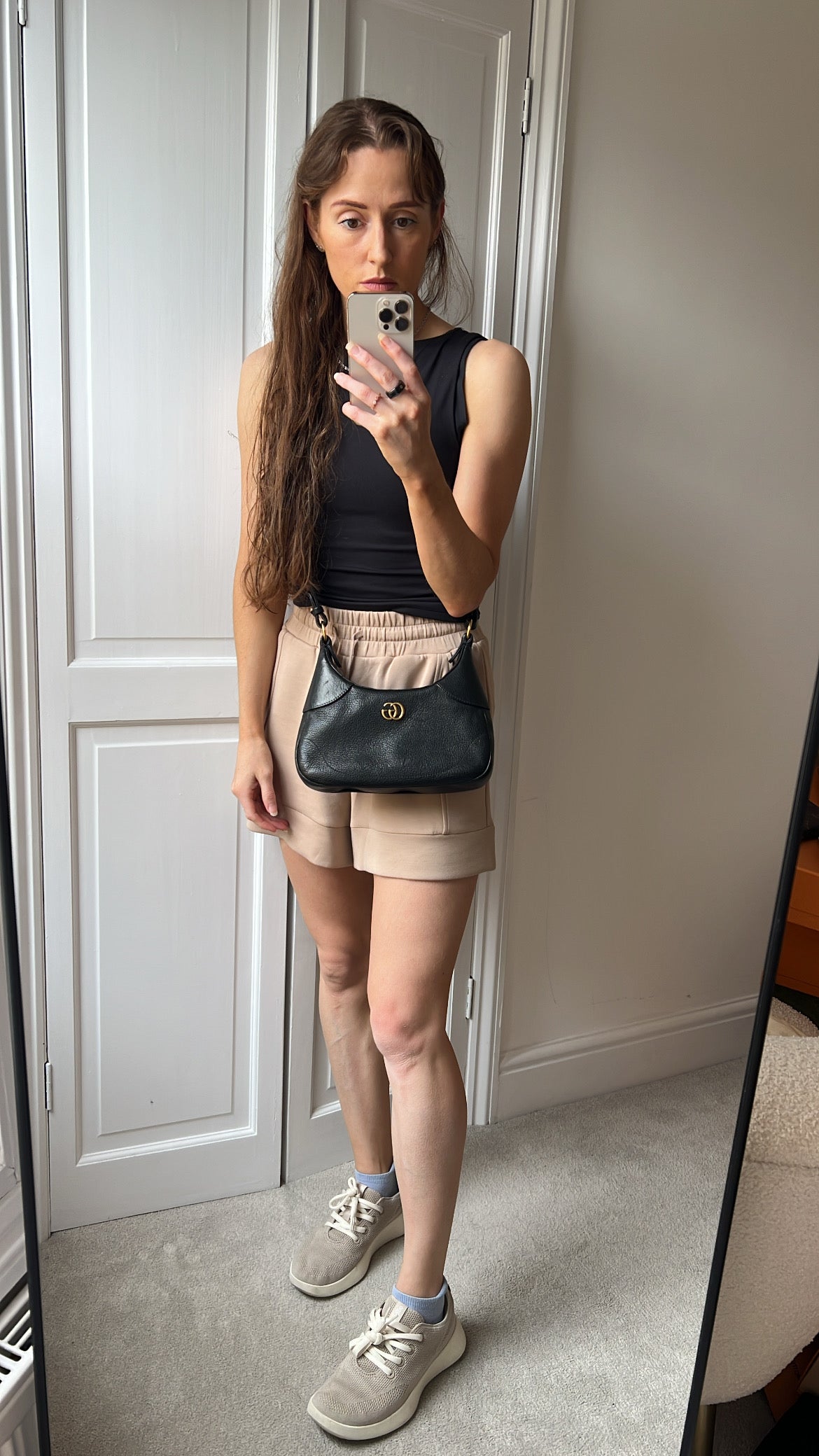 Gucci Black Small Aphrodite Shoulder Bag (RRP £1590)