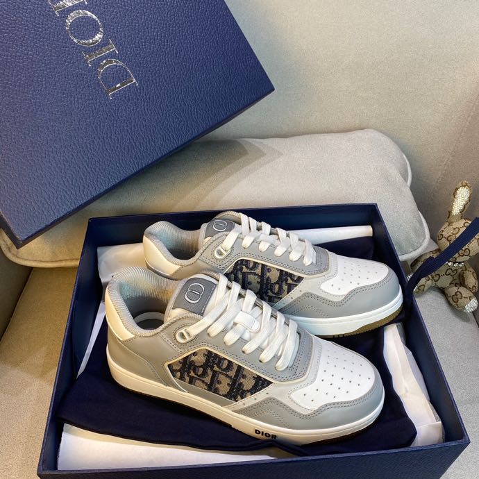 Christian Dior B27 GREY LOW-TOP SNEAKER