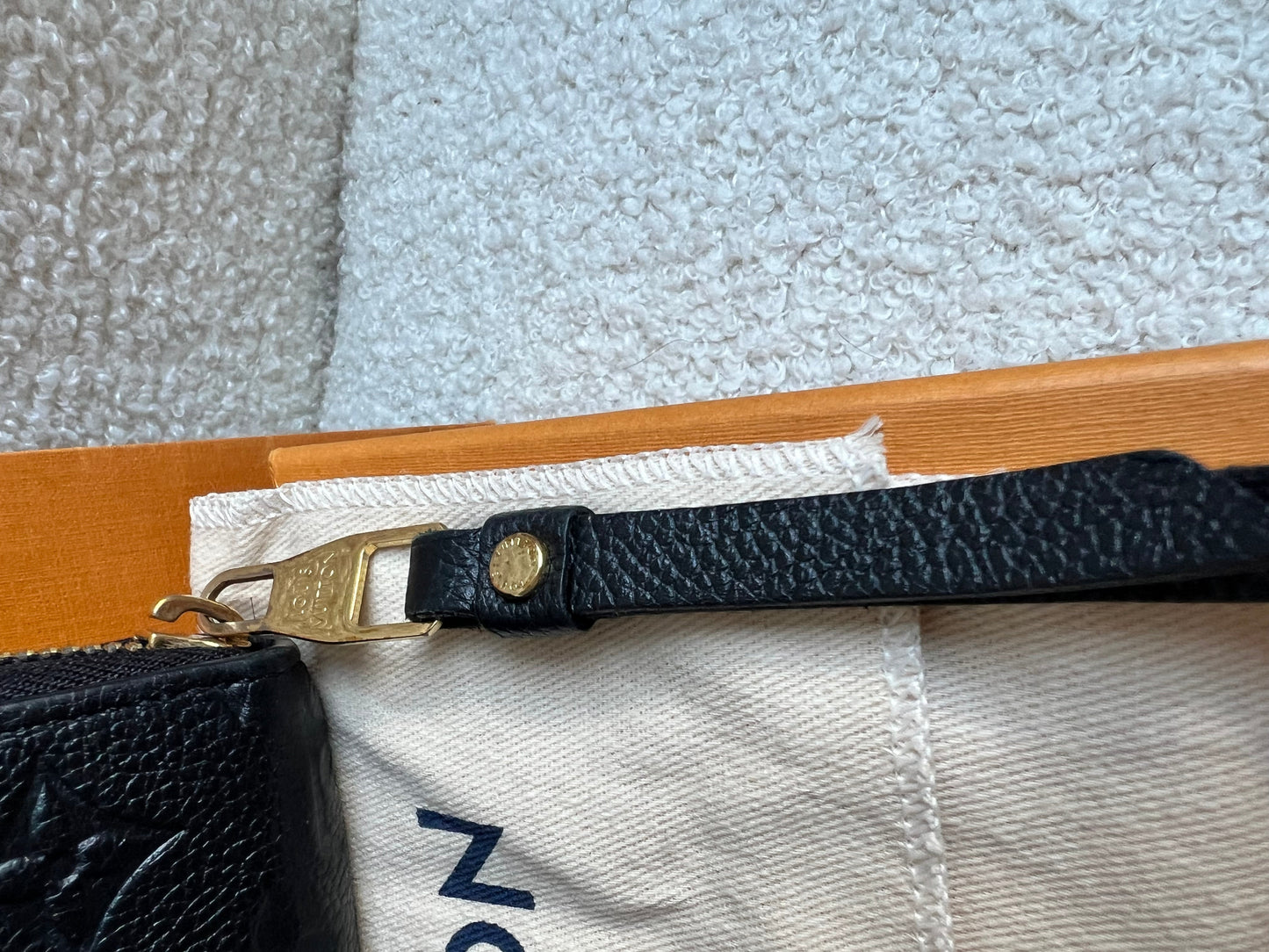 Louis Vuitton Zippy Wallet in Black Empreinte (RRP £710)