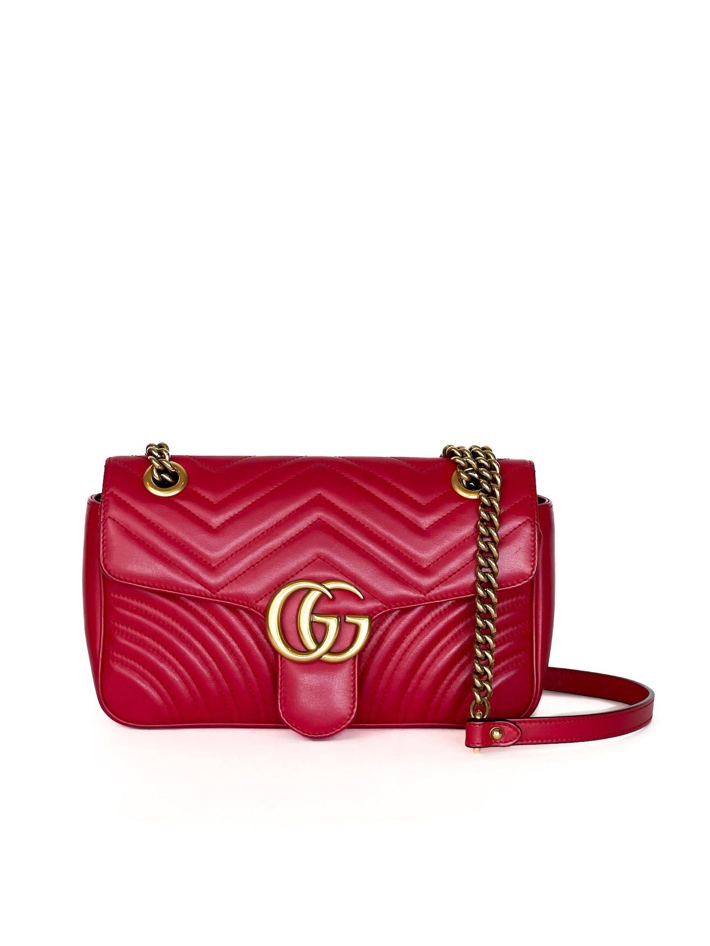 Gucci GG Marmont Small Matelasse Shoulder Bag