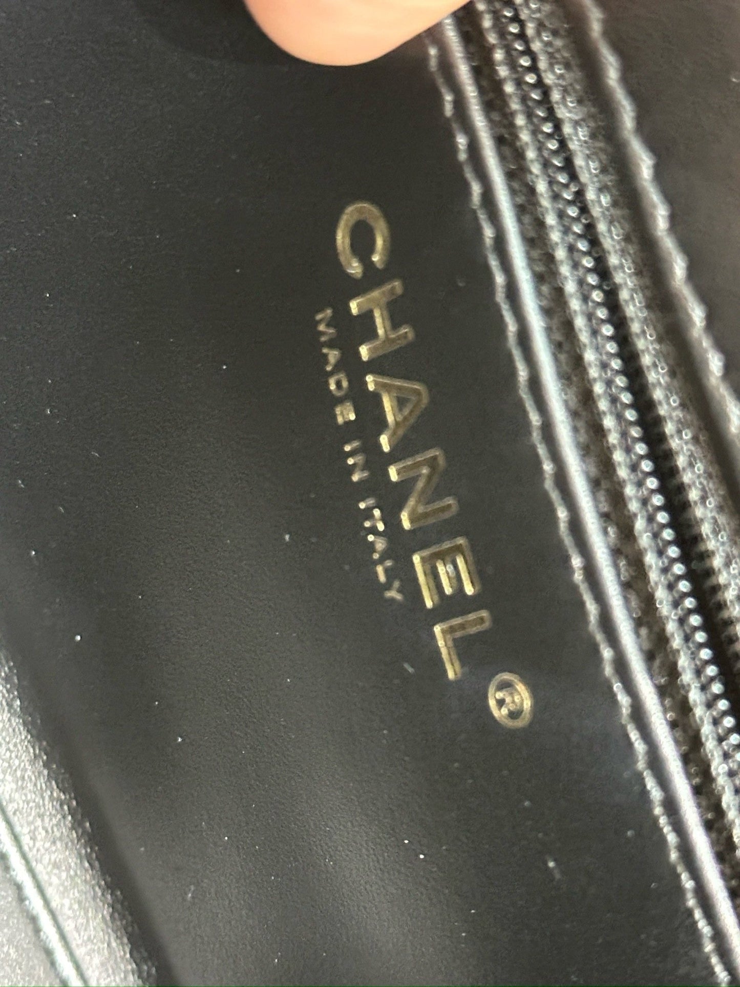 Chanel Lambskin Kelly Shopping Bag Black GHW 19cm