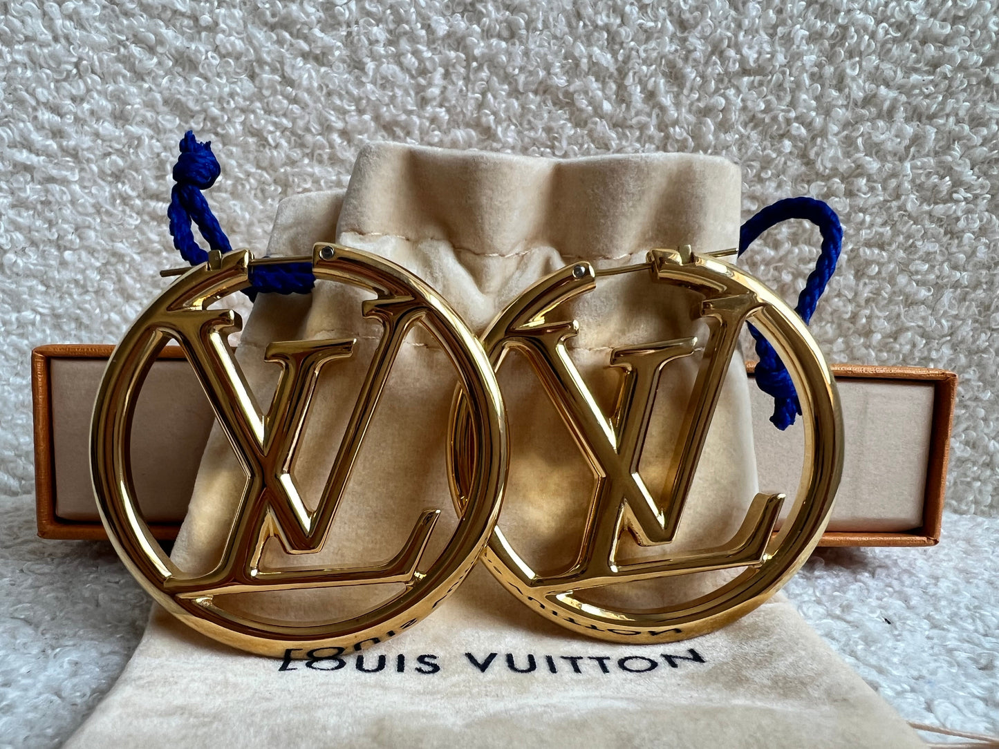 Louis Vuitton Hoop Earrings (RRP £495)