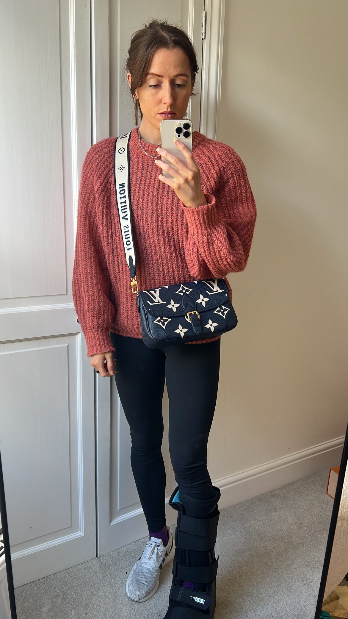 Louis Vuitton Diane Satchel Bicolour Empreinte (RRP £2,020)