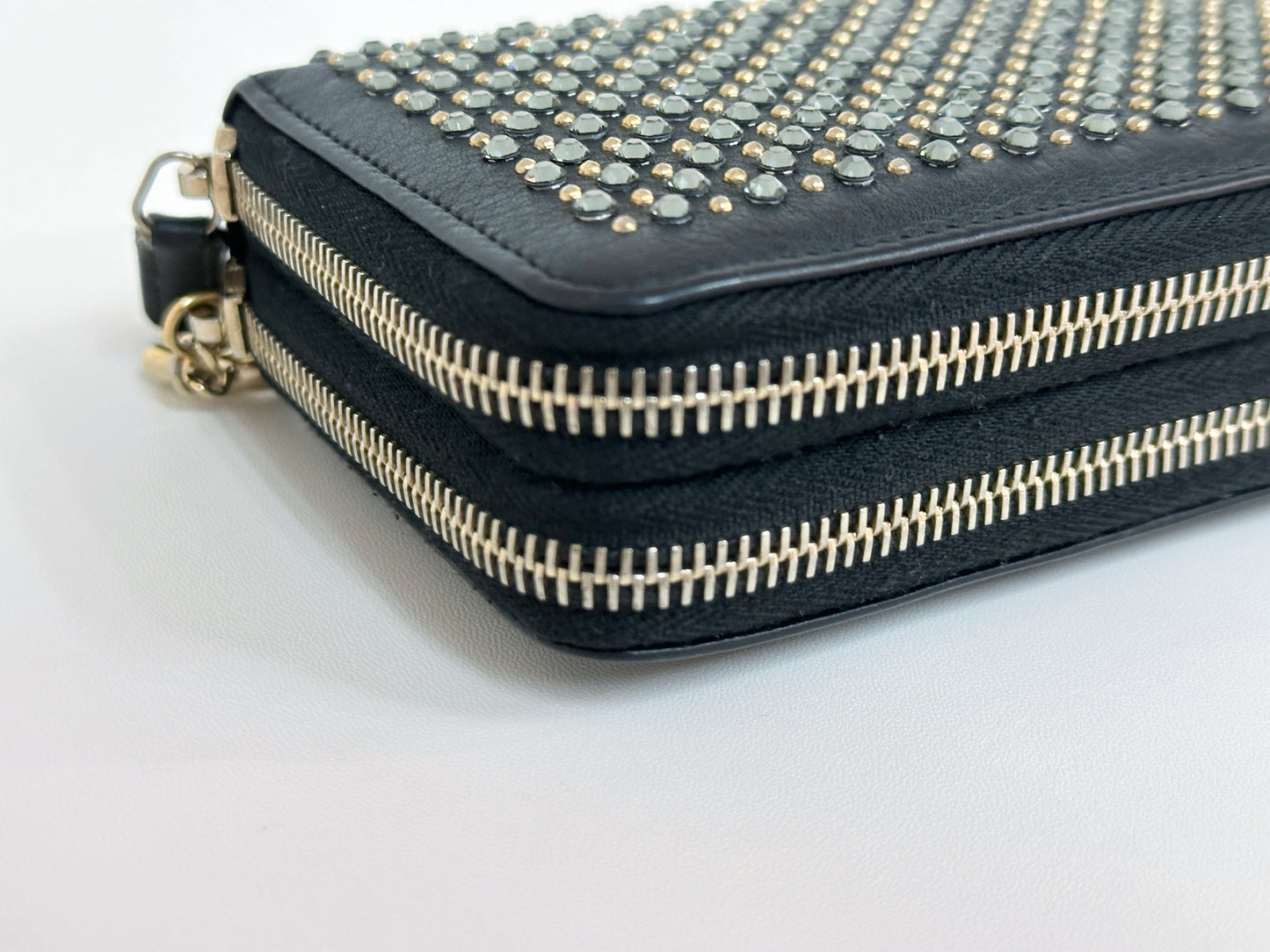 Chanel Pre-Owned 2014-2015 Studded Zipped Women Wallet