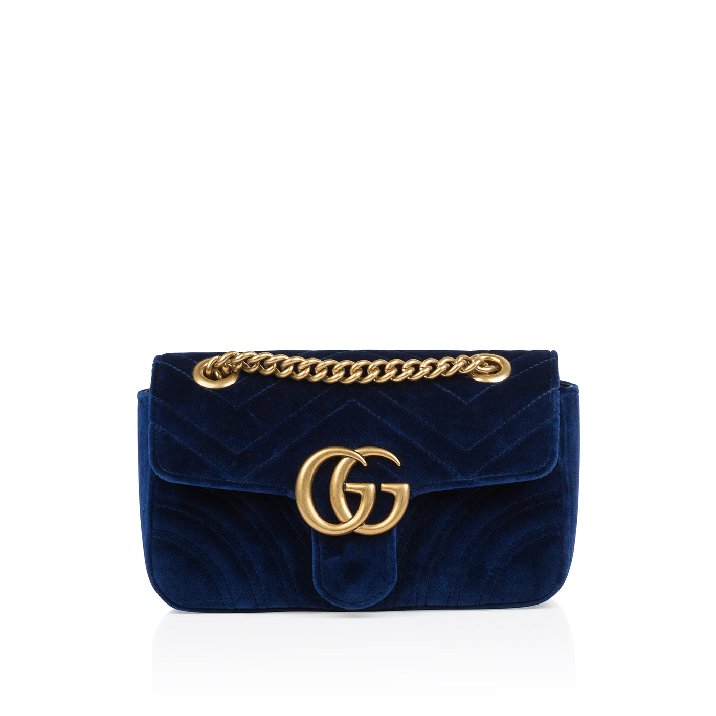 Gucci GG Marmont Velvet Mini Handbag