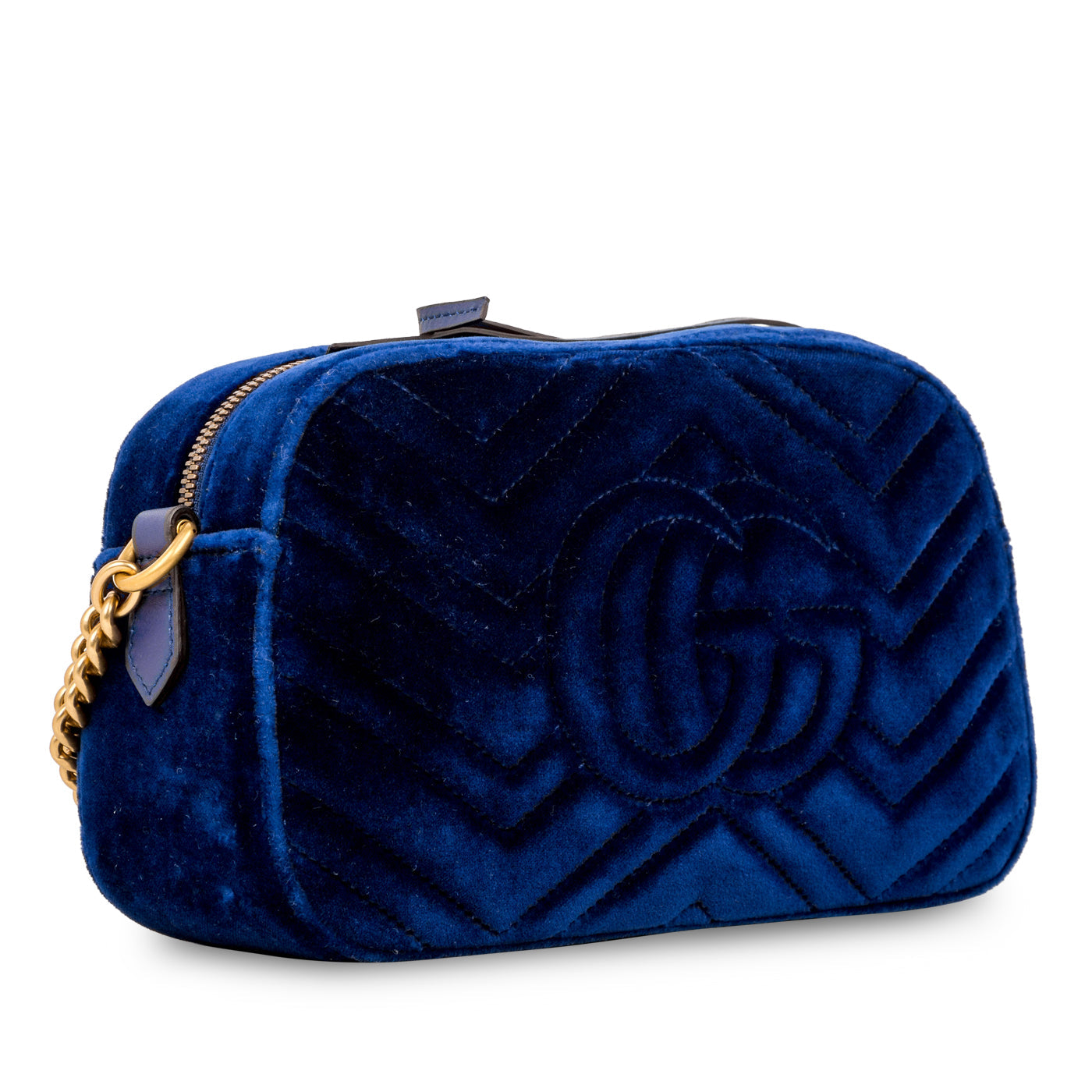 Gucci GG Velvet Marmont Camera Bag