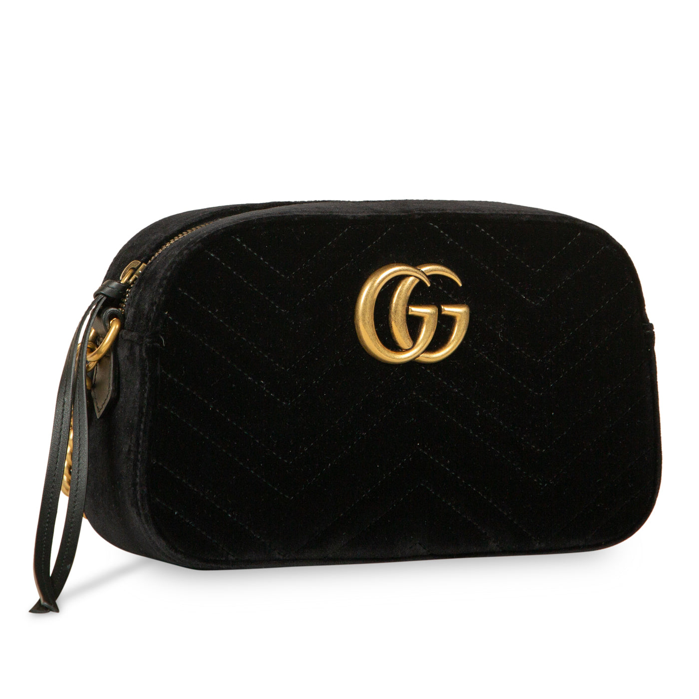 Gucci Velvet Camera Crossbody