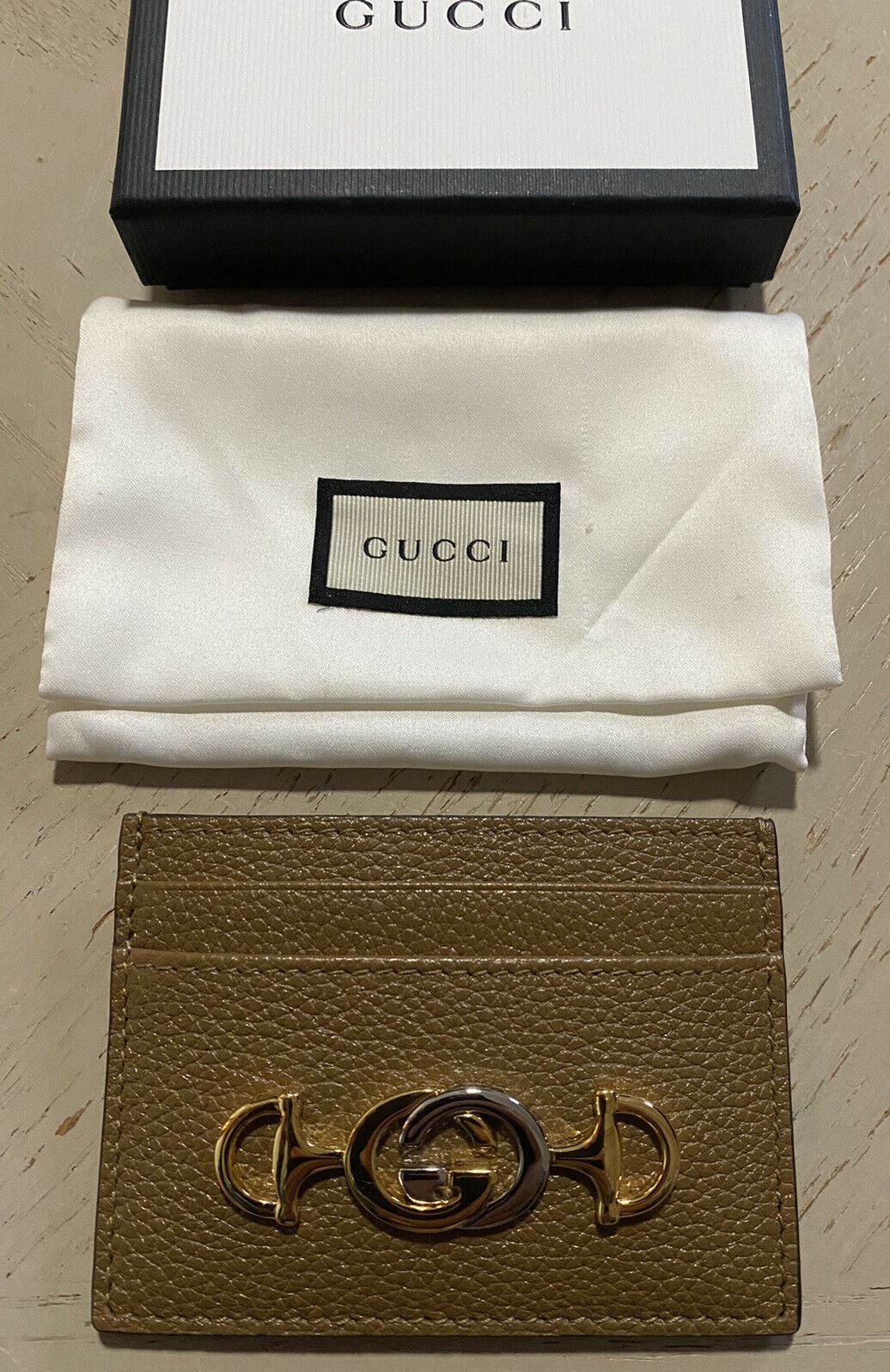 GUCCI GG HORSEBIT CARD HOLDER