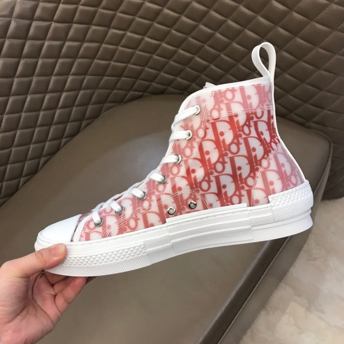 Christian Dior B23 Orange HIGH-TOP SNEAKER