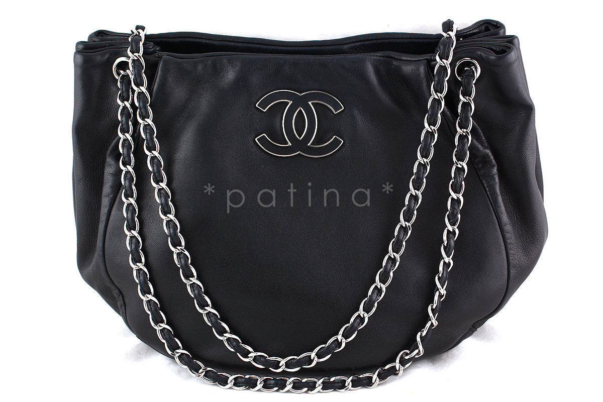Chanel Black Large Sensual Collection Accordion Tote Bag