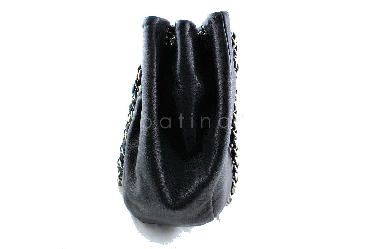 Chanel Black Large Sensual Collection Accordion Tote Bag