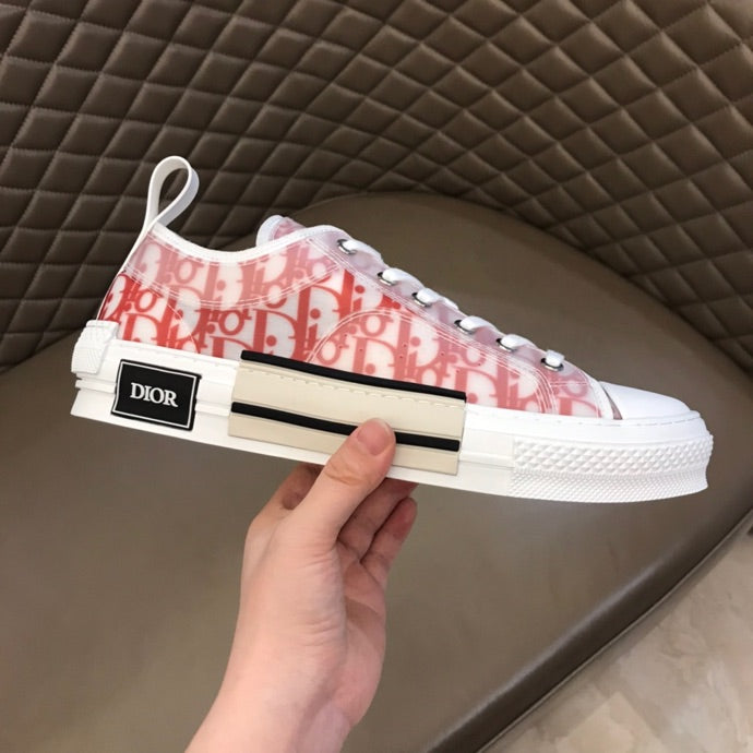 Christian Dior B23 Red Oblique LOW-TOP SNEAKER