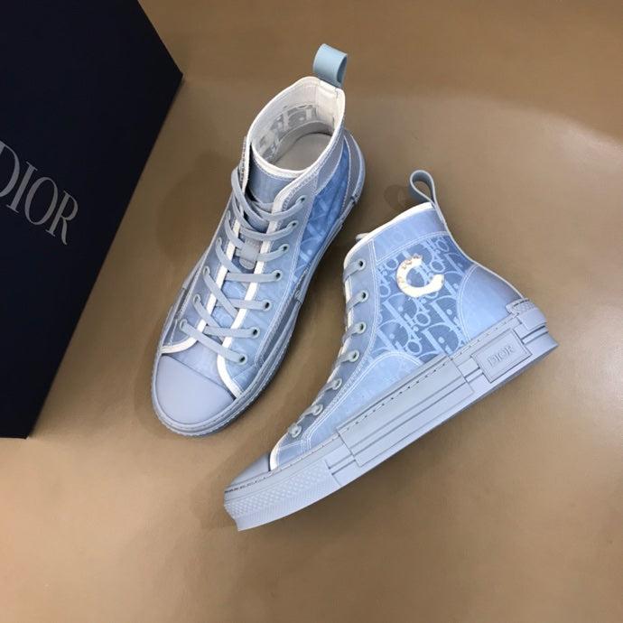 Christian Dior B23 BLUE HIGH-TOP SNEAKER
