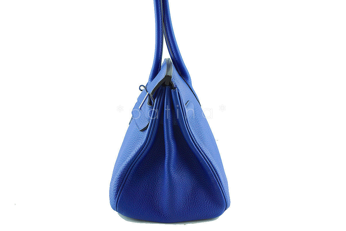 Hermes Shoulder Birkin JPG 2 Bag, Electric Blue 42cm Togo
