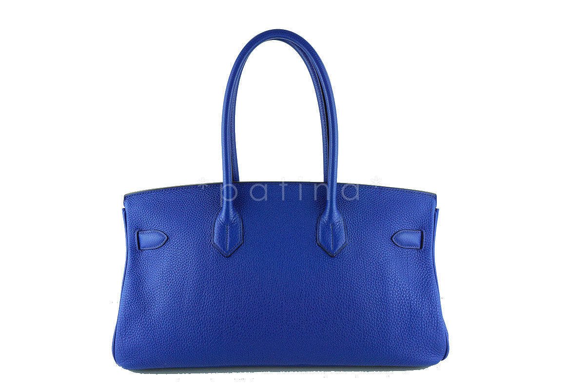 Hermes Shoulder Birkin JPG 2 Bag, Electric Blue 42cm Togo