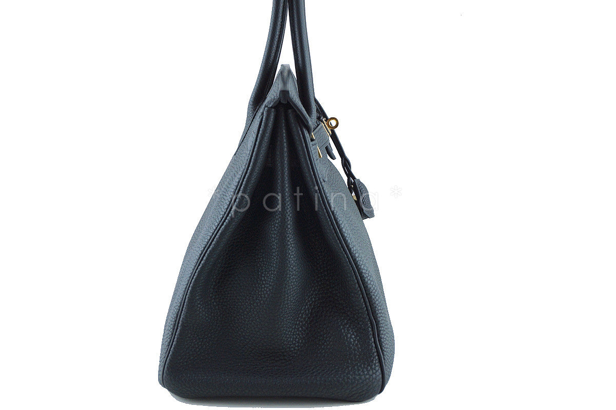 Hermes 35cm Birkin Bag in Black Togo, GHW